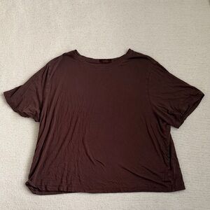 Nuuds Short Sleeve Shirt Brown Size XL